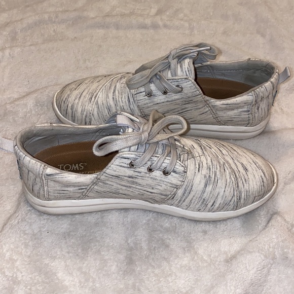 TOMS del ray size 7. birch heather jersey sneaker - Picture 6 of 7